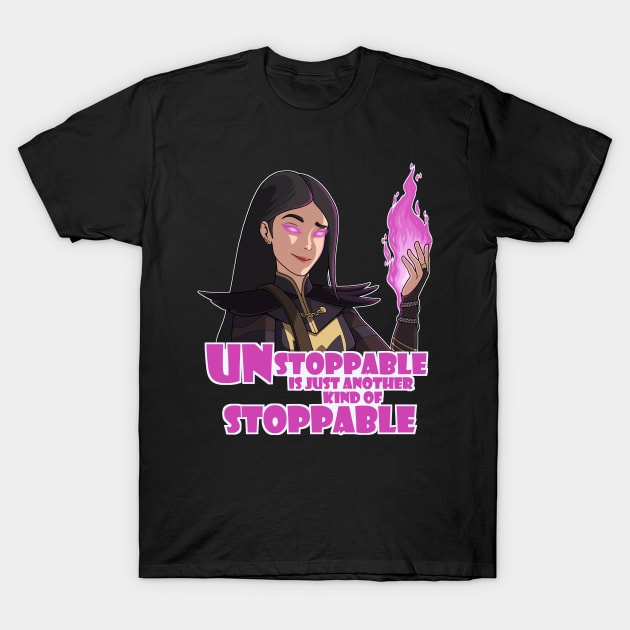 Claudia Unstoppable T-Shirt by Art of Lee Bokma